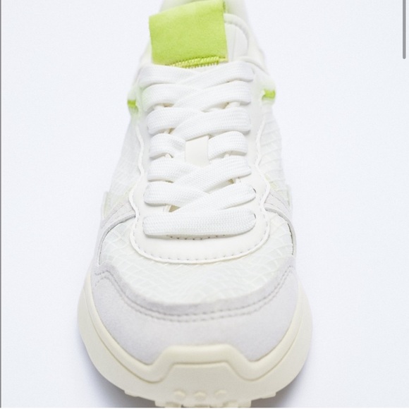 New! Zara women’s 8, contrasting color sneakers. - Picture 9 of 12